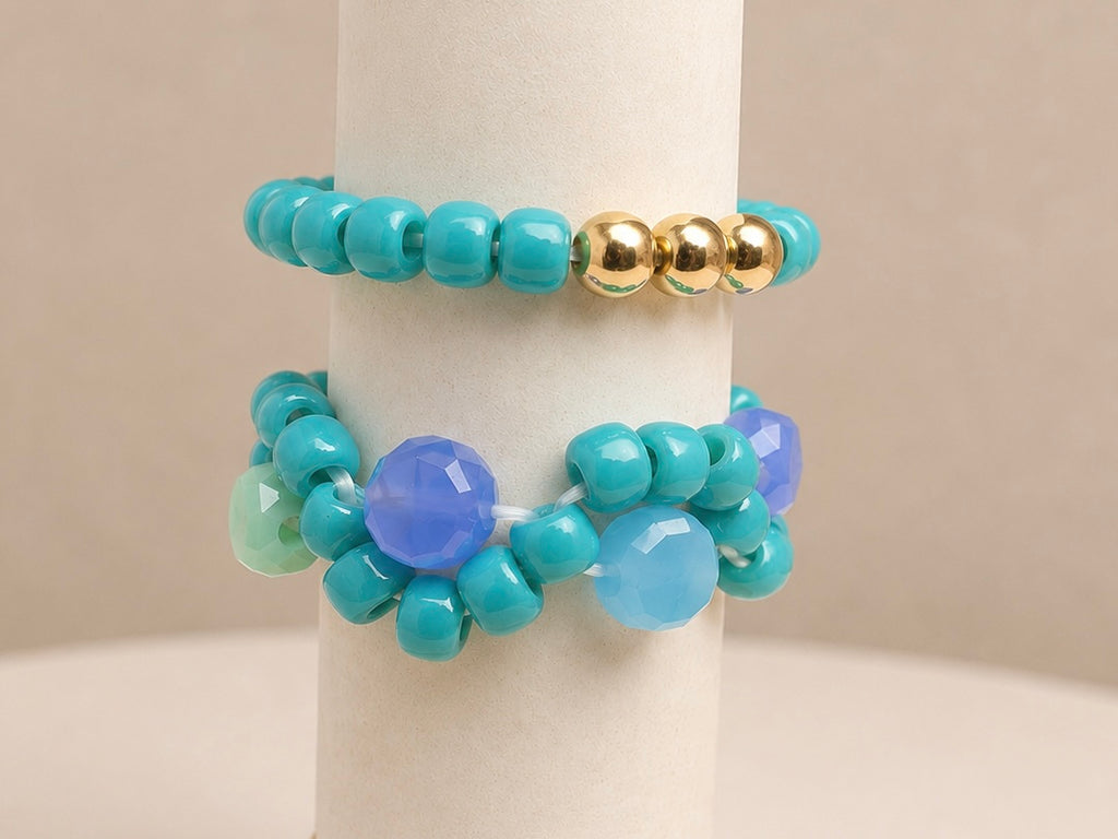 Blue Duo Ring