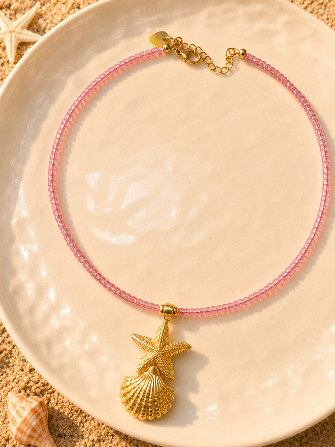 Pink Summer Choker