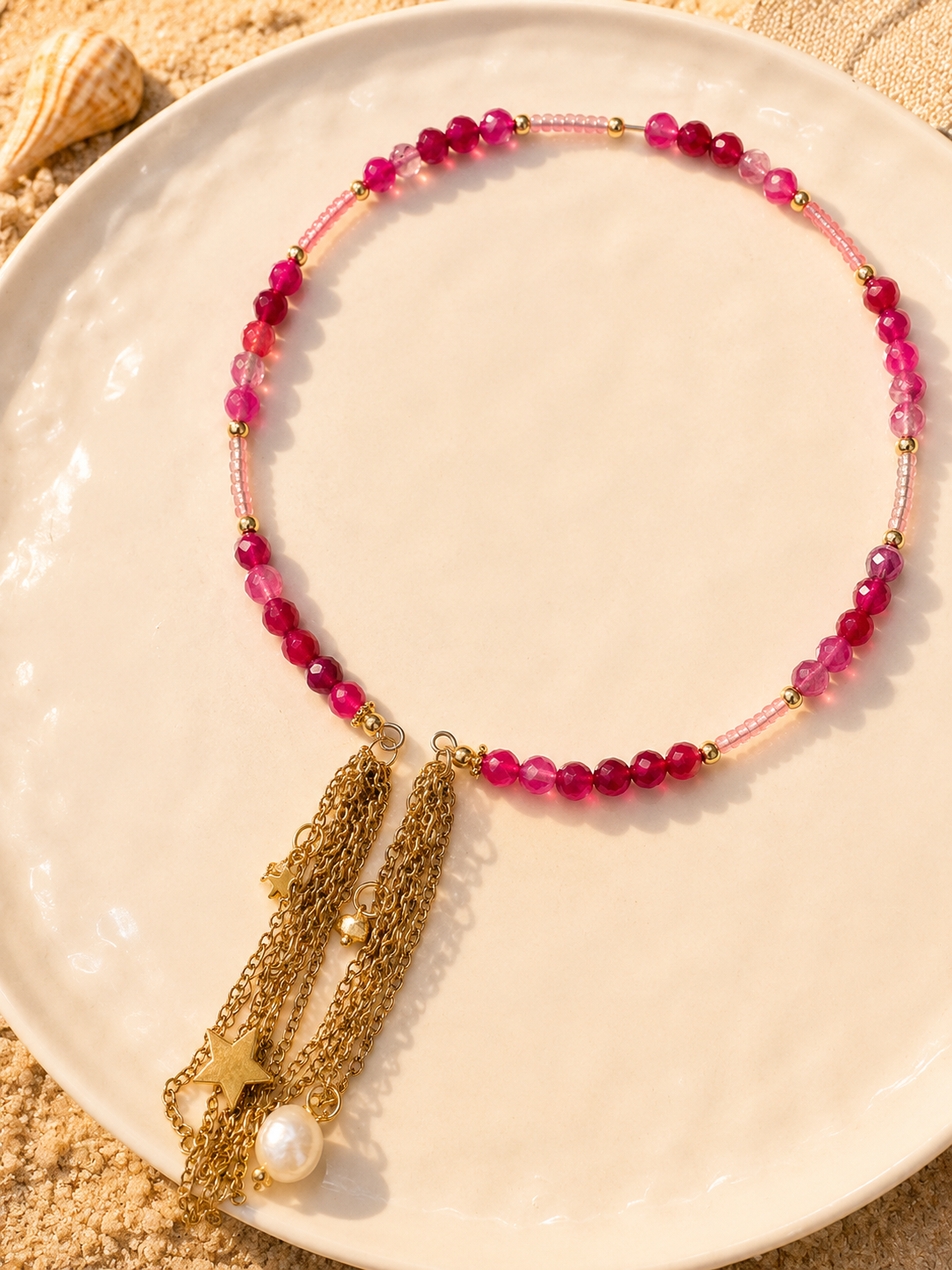 Pink Summer Choker
