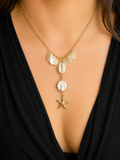 Coastal Pearl Star Necklace