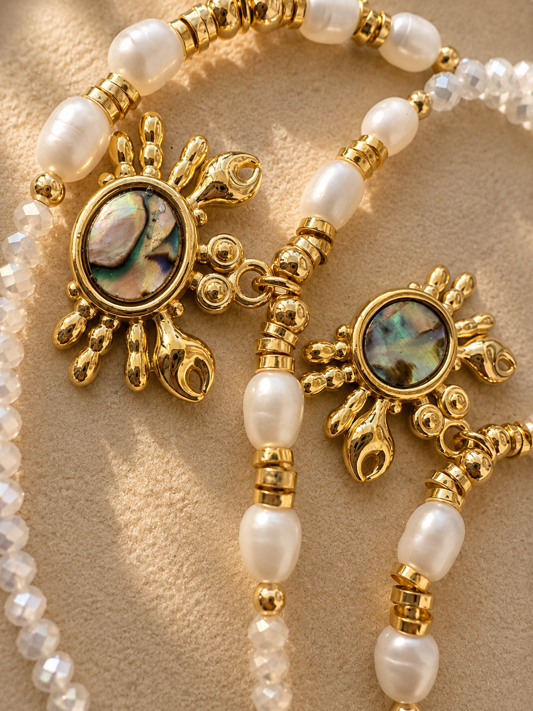 Pearl Crab Choker
