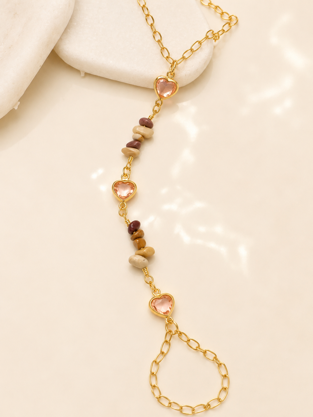 Stone Hand Chain