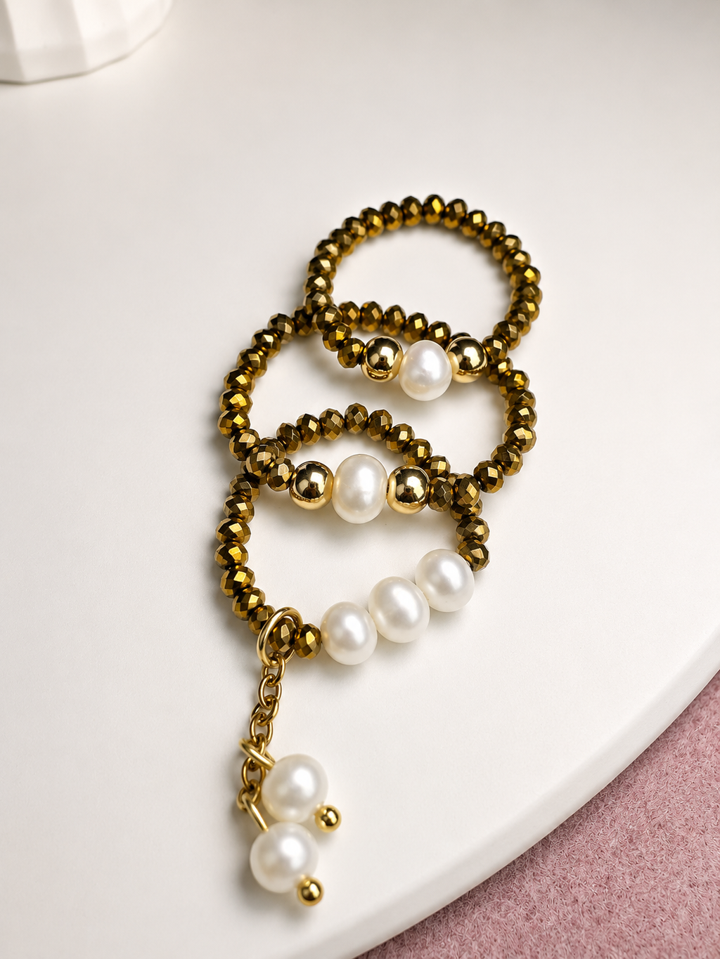 Bronze Pearl Ring