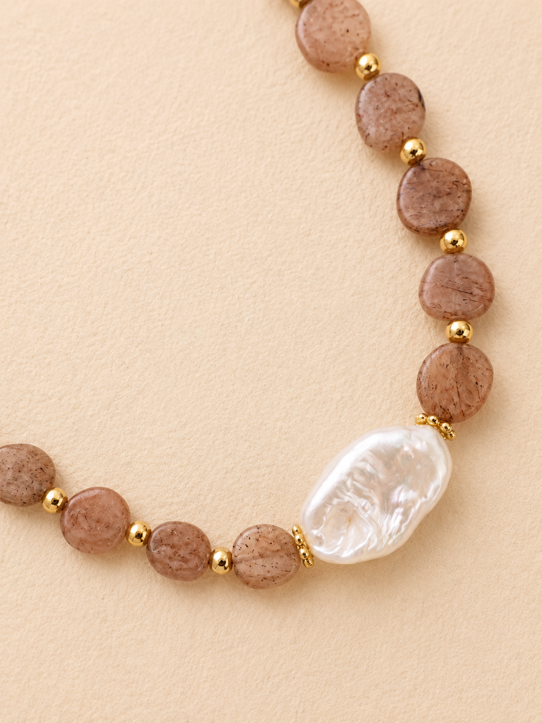 Mocha Pearl Necklace