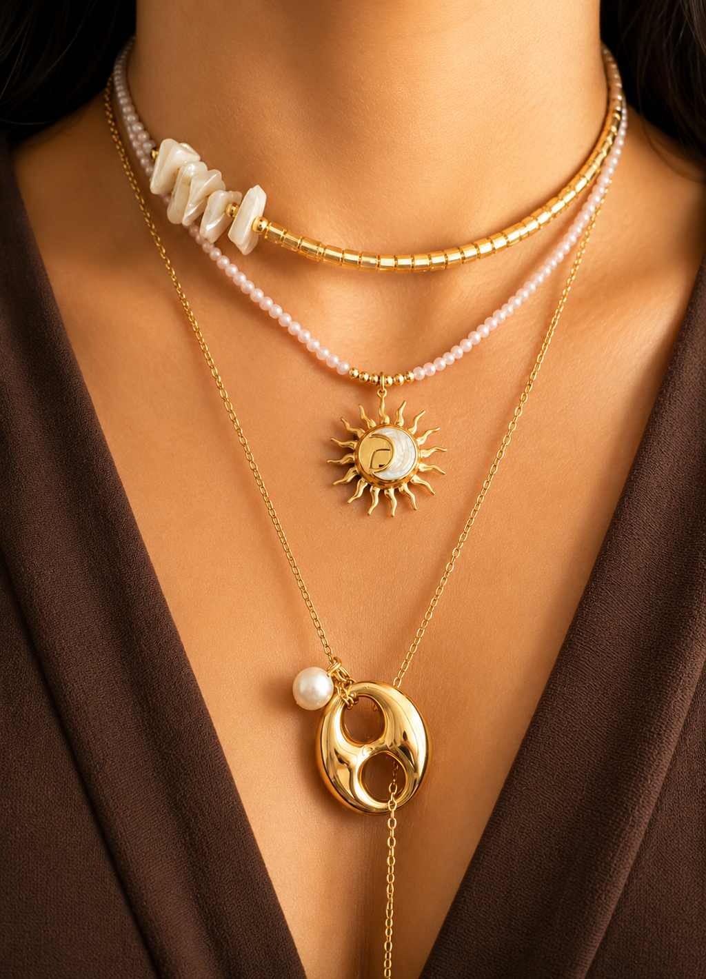 Celestial Sun Necklace