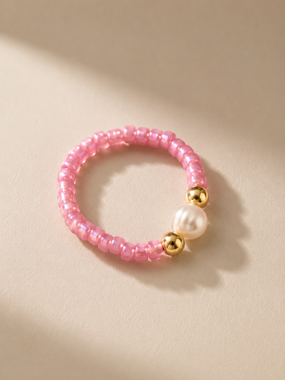 Rose & Pearls Ring
