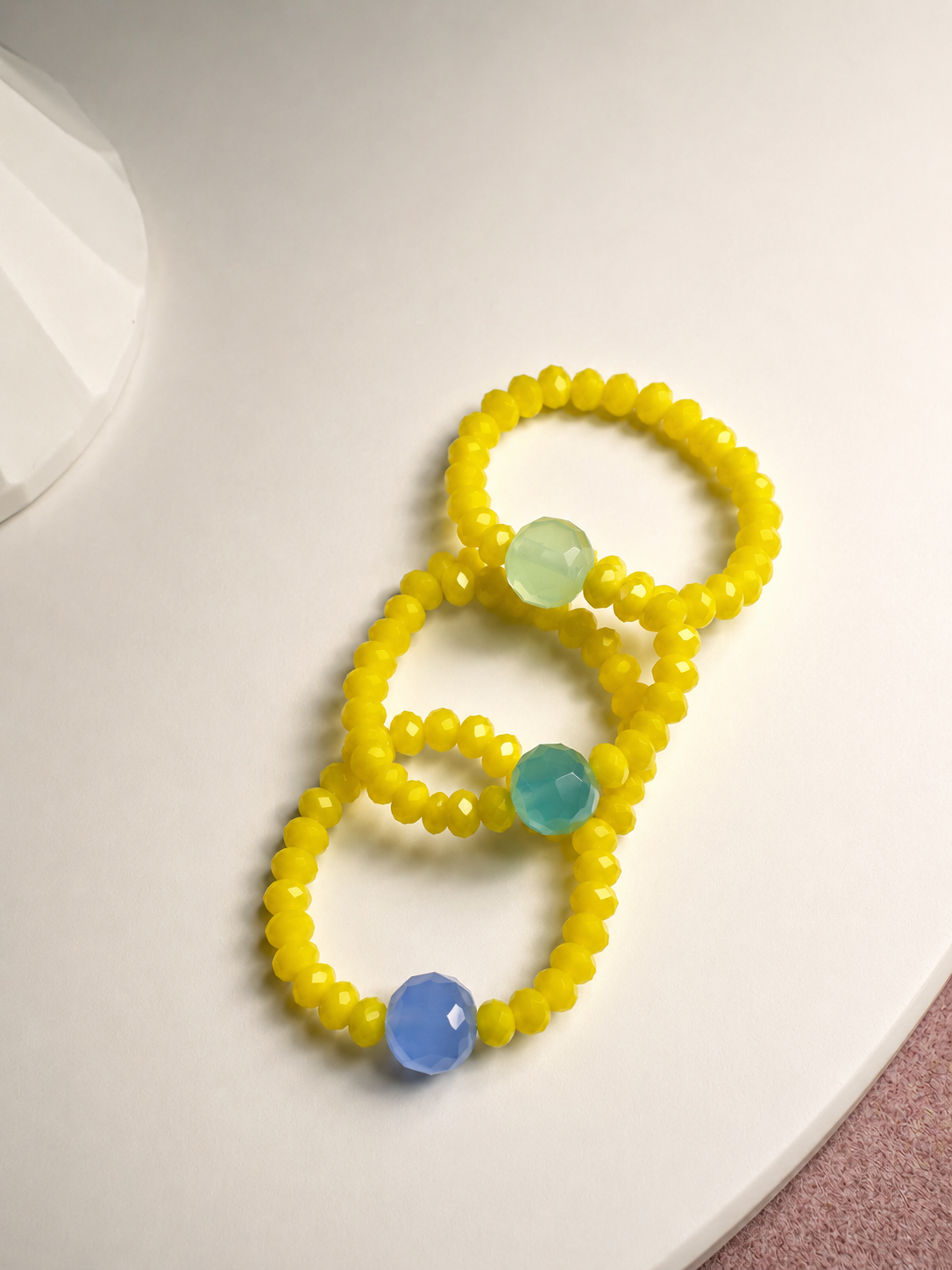 Yellow Elastic Rings