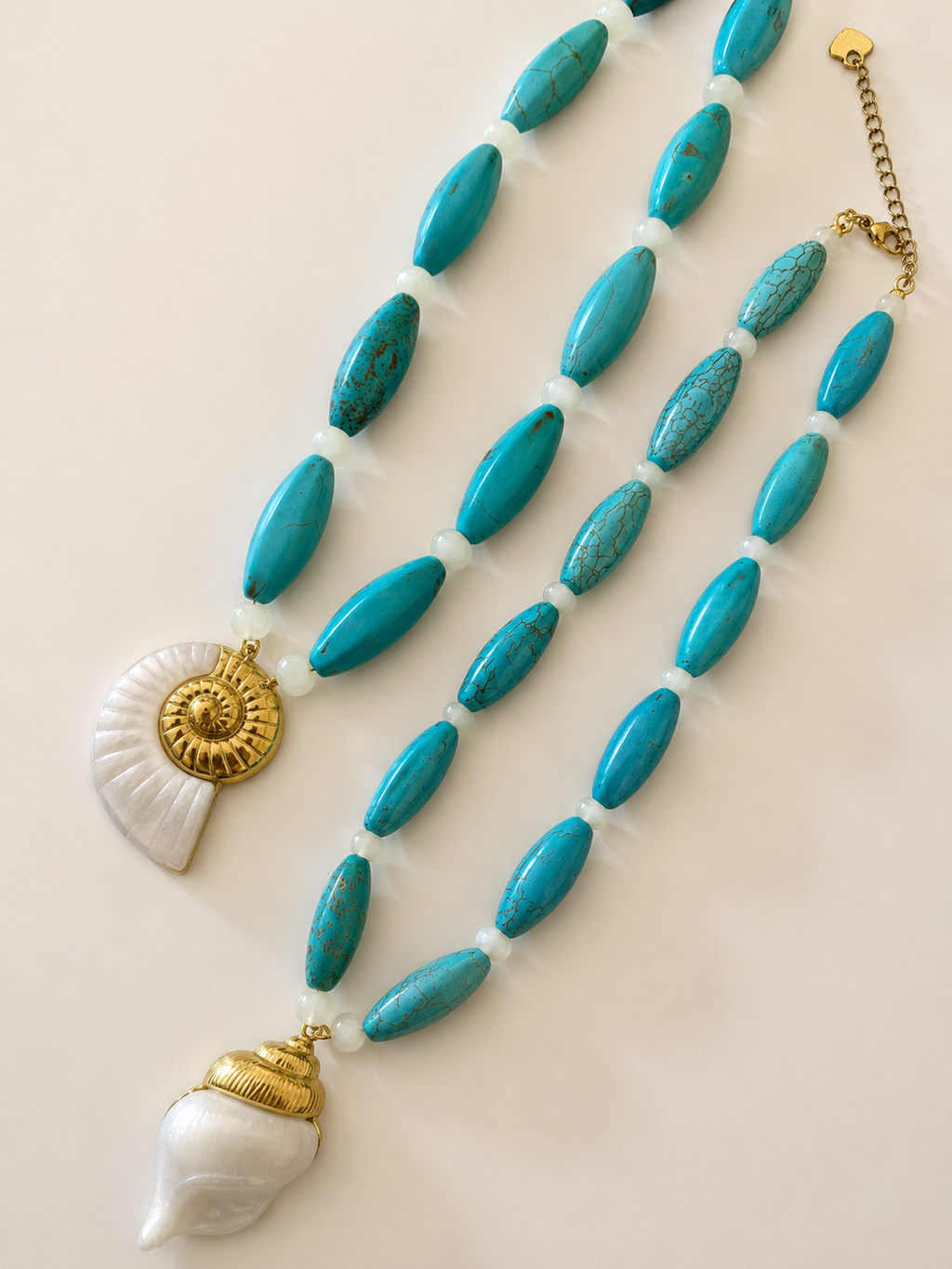 Golden Shell Necklace