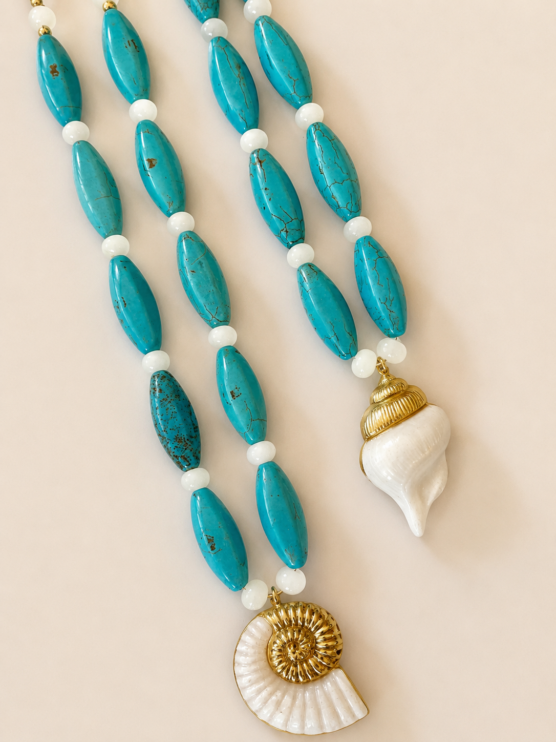 Golden Shell Necklace