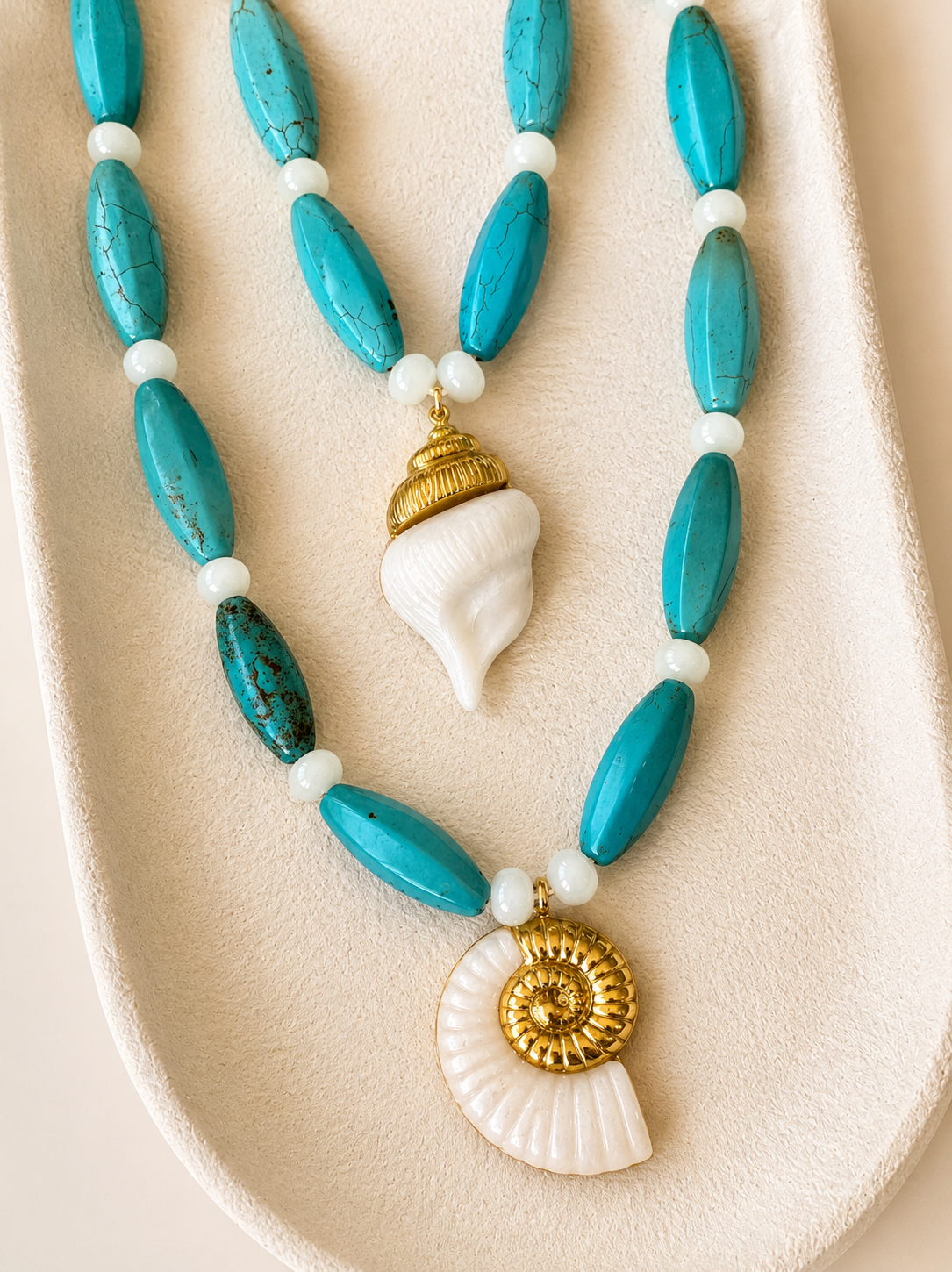 Golden Shell Necklace