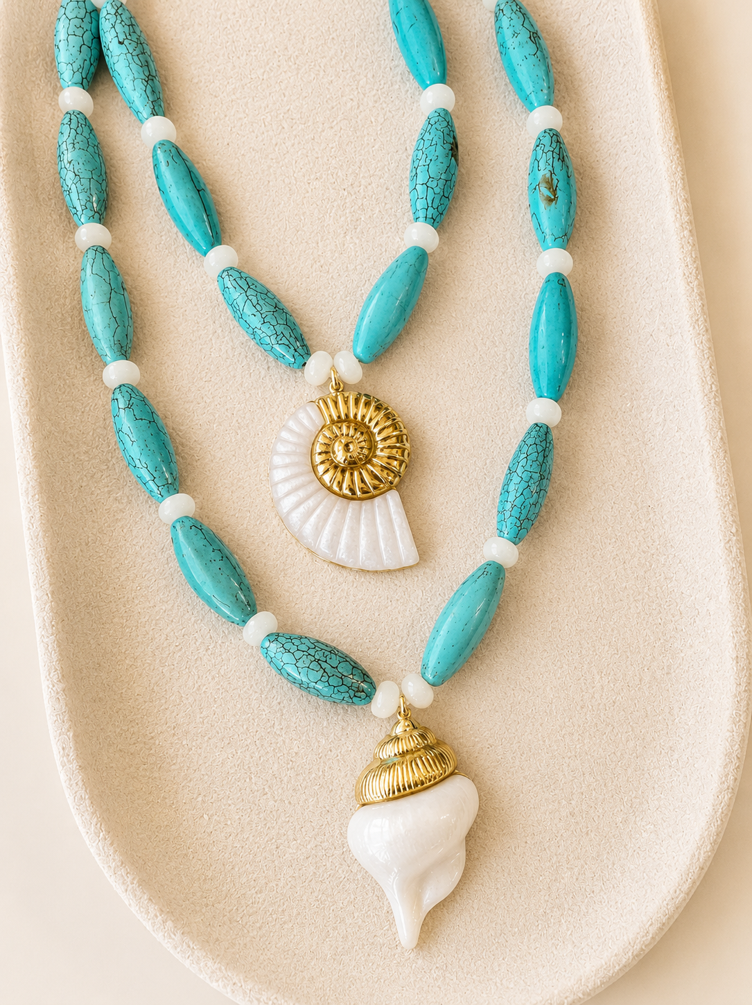 Golden Shell Necklace